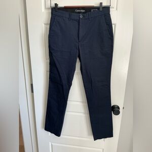 Calvin Klein Dark Navy Chino Pants
